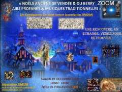 Foto Concert de Noëls anciens de Vendée, du Berry et de Loire Atlantique - "Les Compagnons de Saint Genest" (Association ZIMZIM)